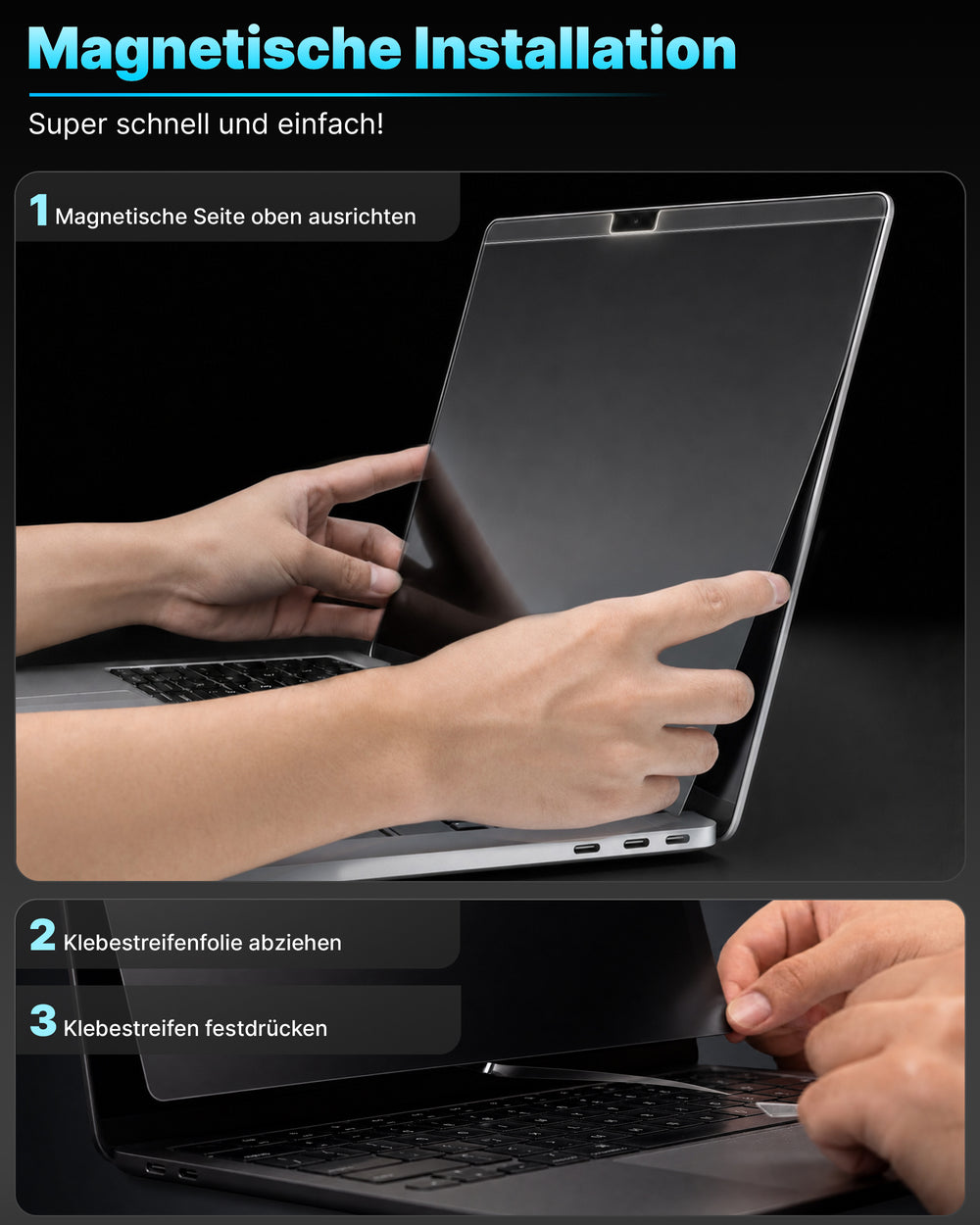 Smartlayer Privacy Folie für MacBooks