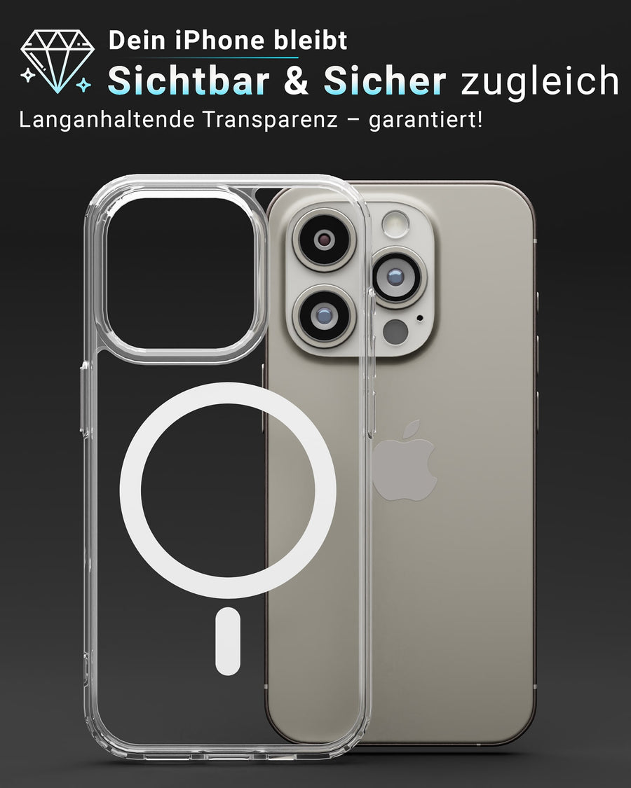 Kein Vergilben, kein Grauschleier.