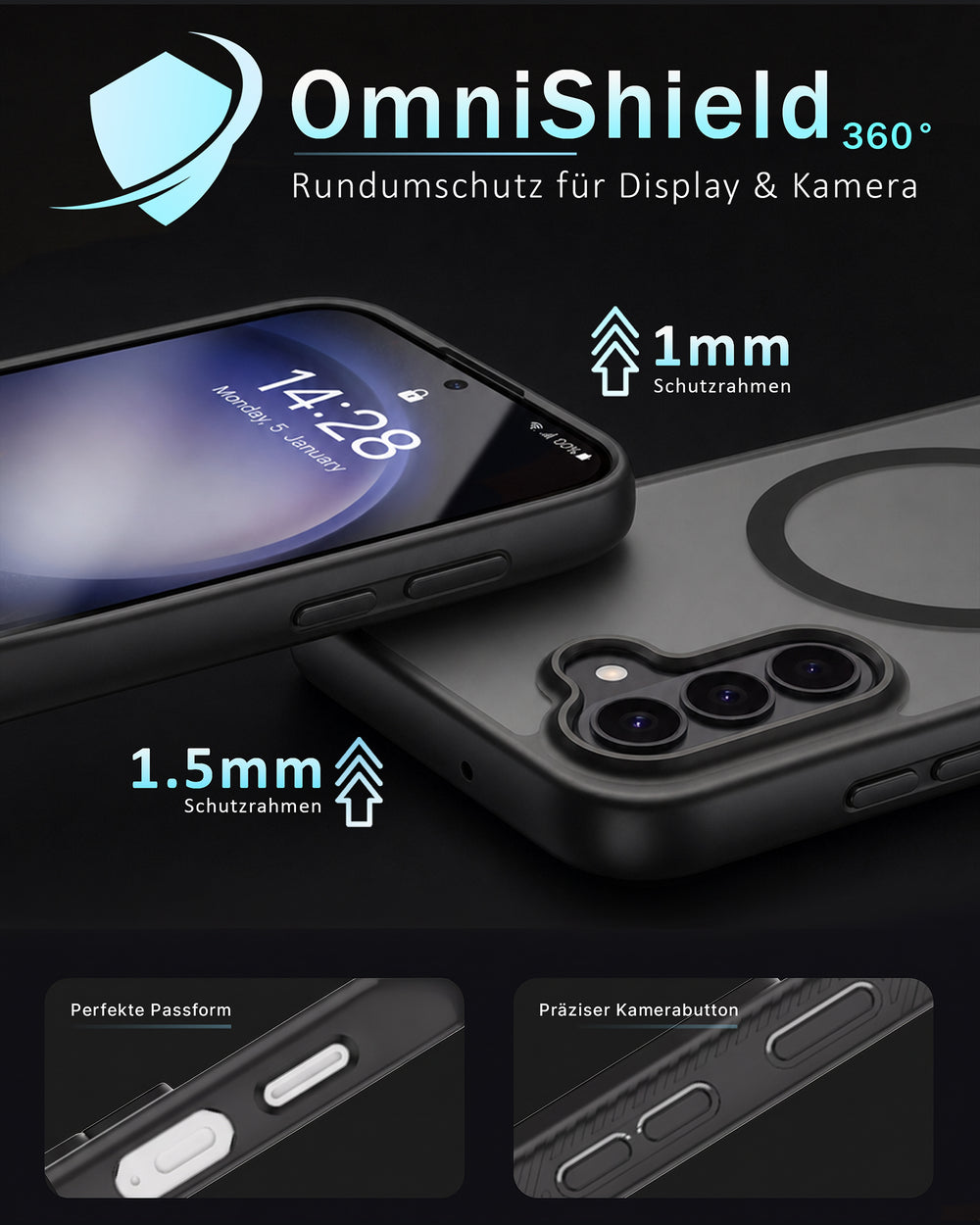 Frosted Case pre sériu Samsung Galaxy A