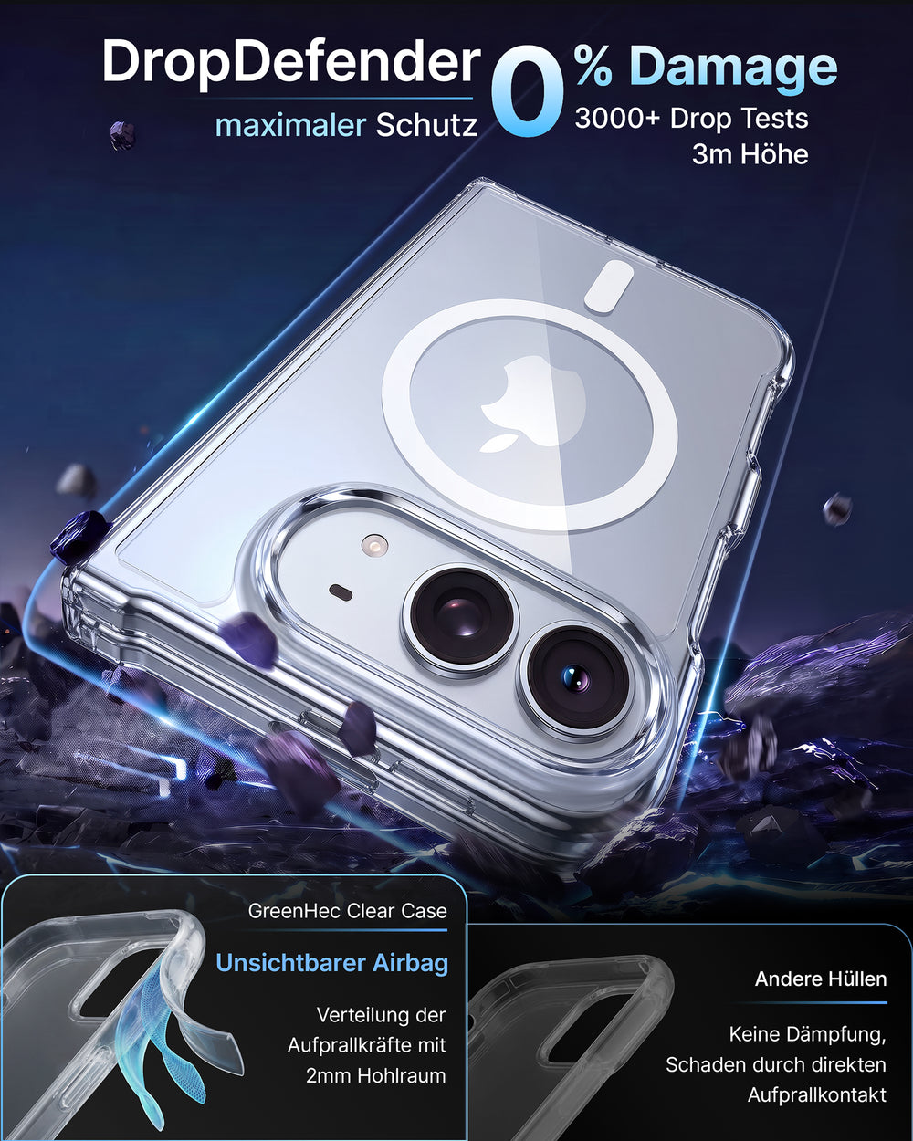 Clear Case iPhone 18 Fold