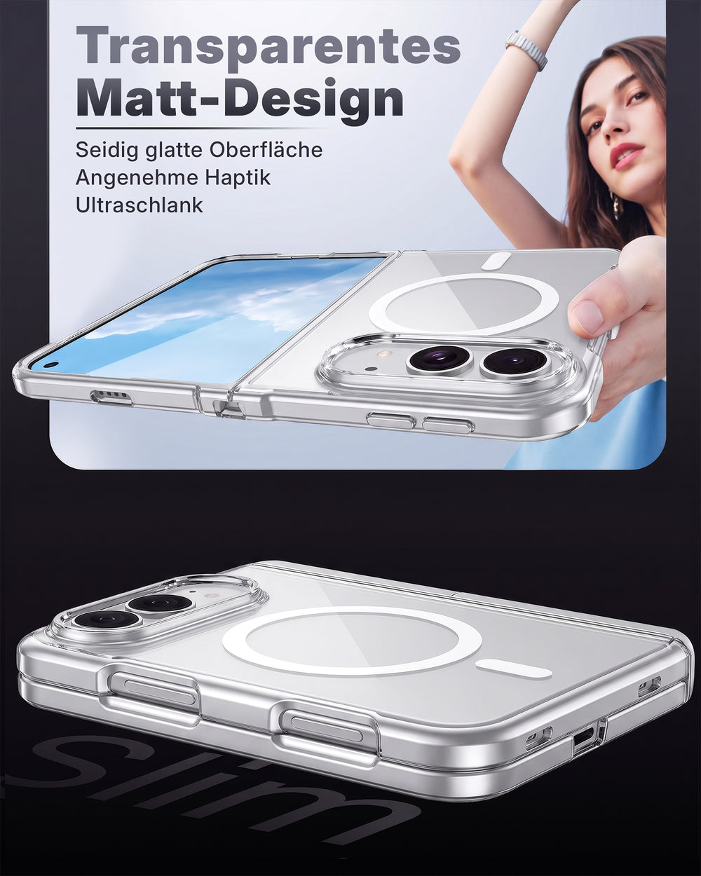 Clear Case iPhone 18 Fold