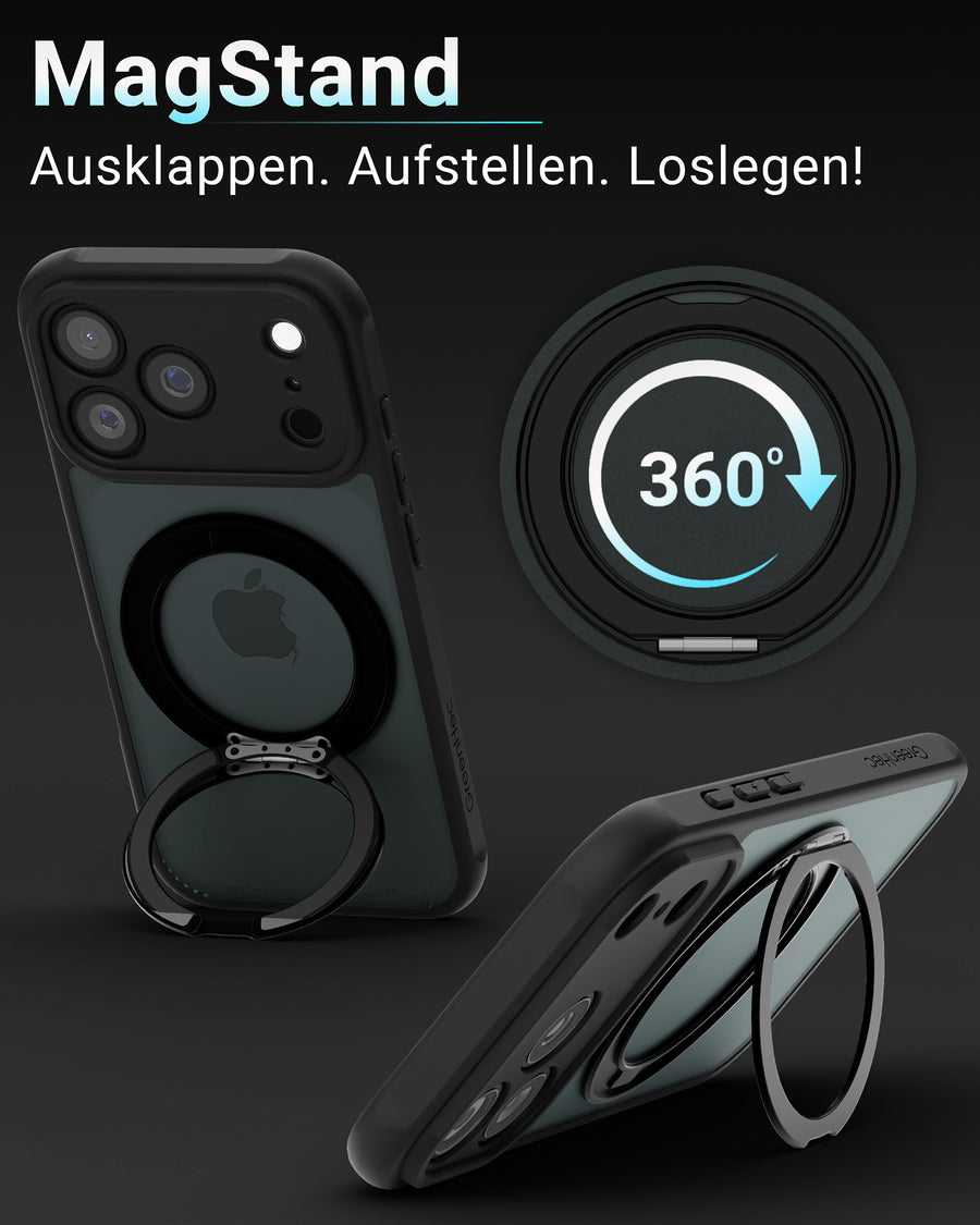 Aufklappen, aufstellen, loslegen.