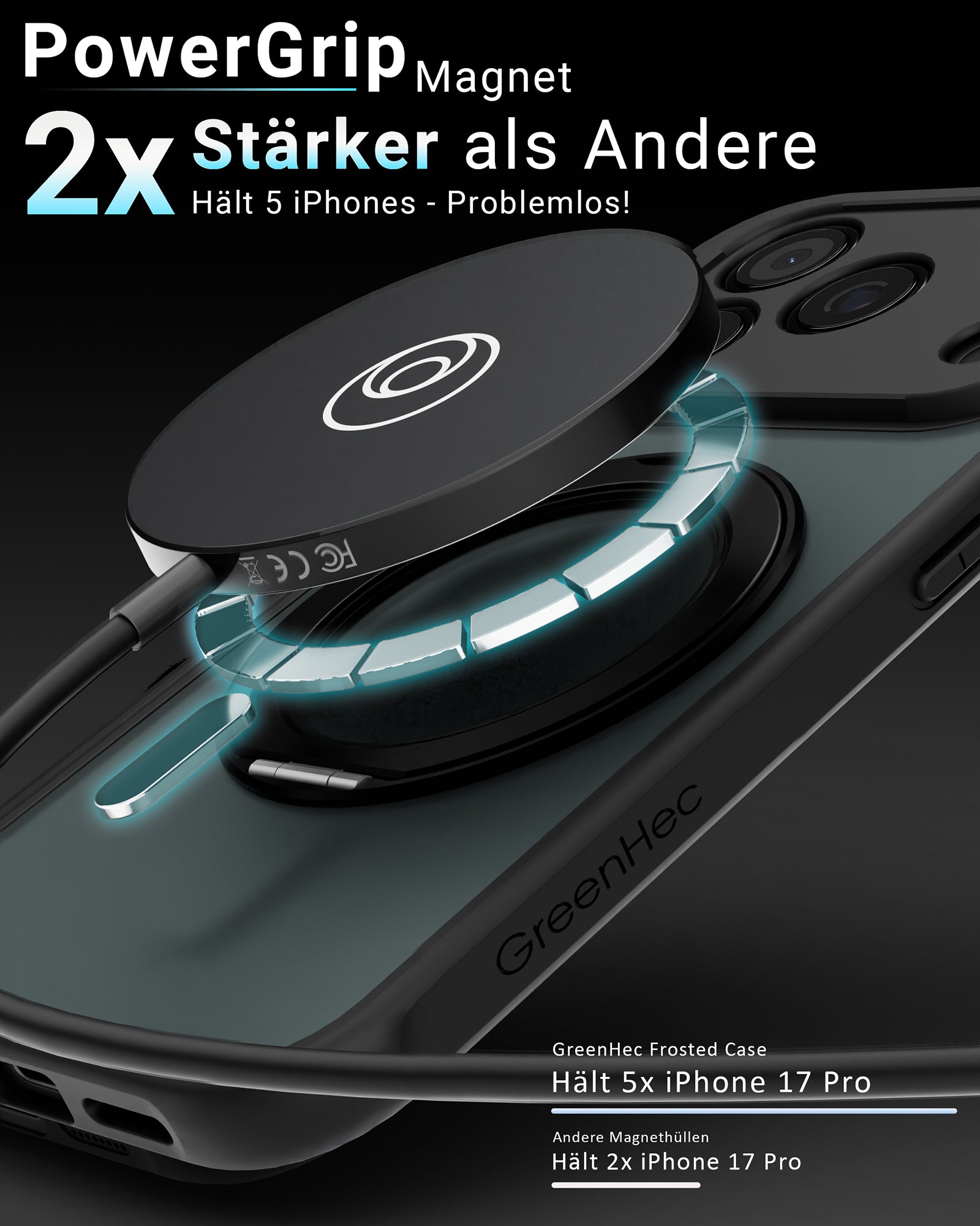 MagStand Frosted Case