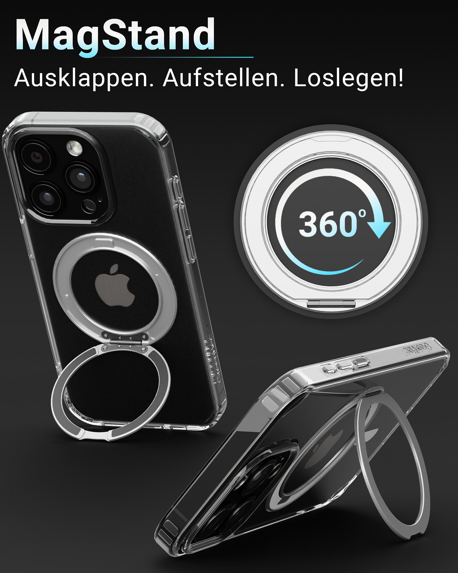 MagStand Clear Case - für iPhone