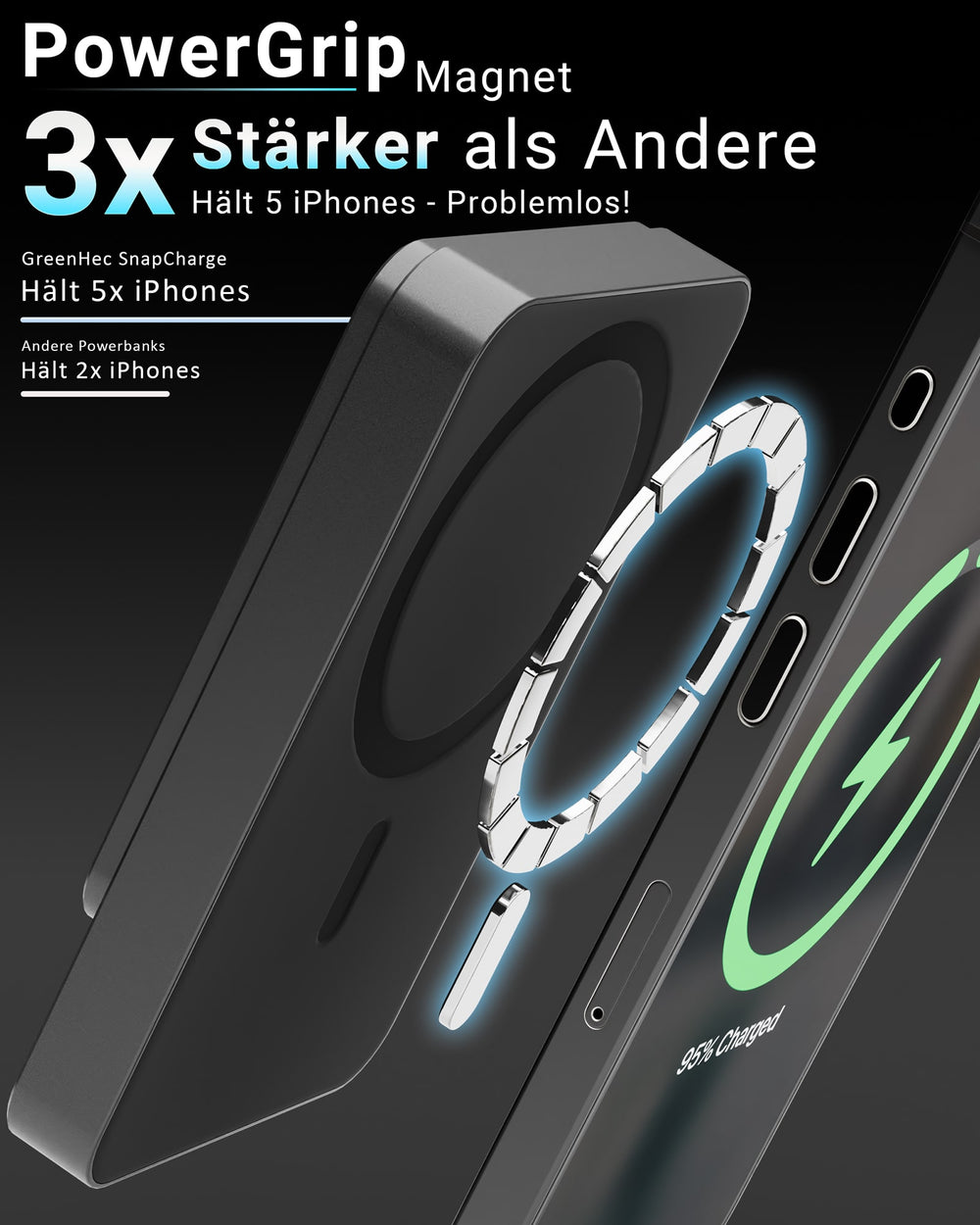 SnapCharge Pro MagSafe Power Bank