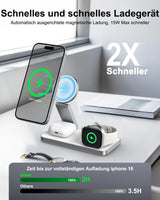 3-in-1 Magnetic PowerBase Travel Charger - Charging Station for iPhone