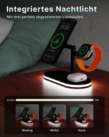 4in1 Magnetic LED PowerBase für iPhone