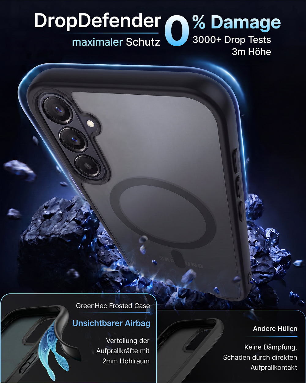 Frosted Case pre sériu Samsung Galaxy A