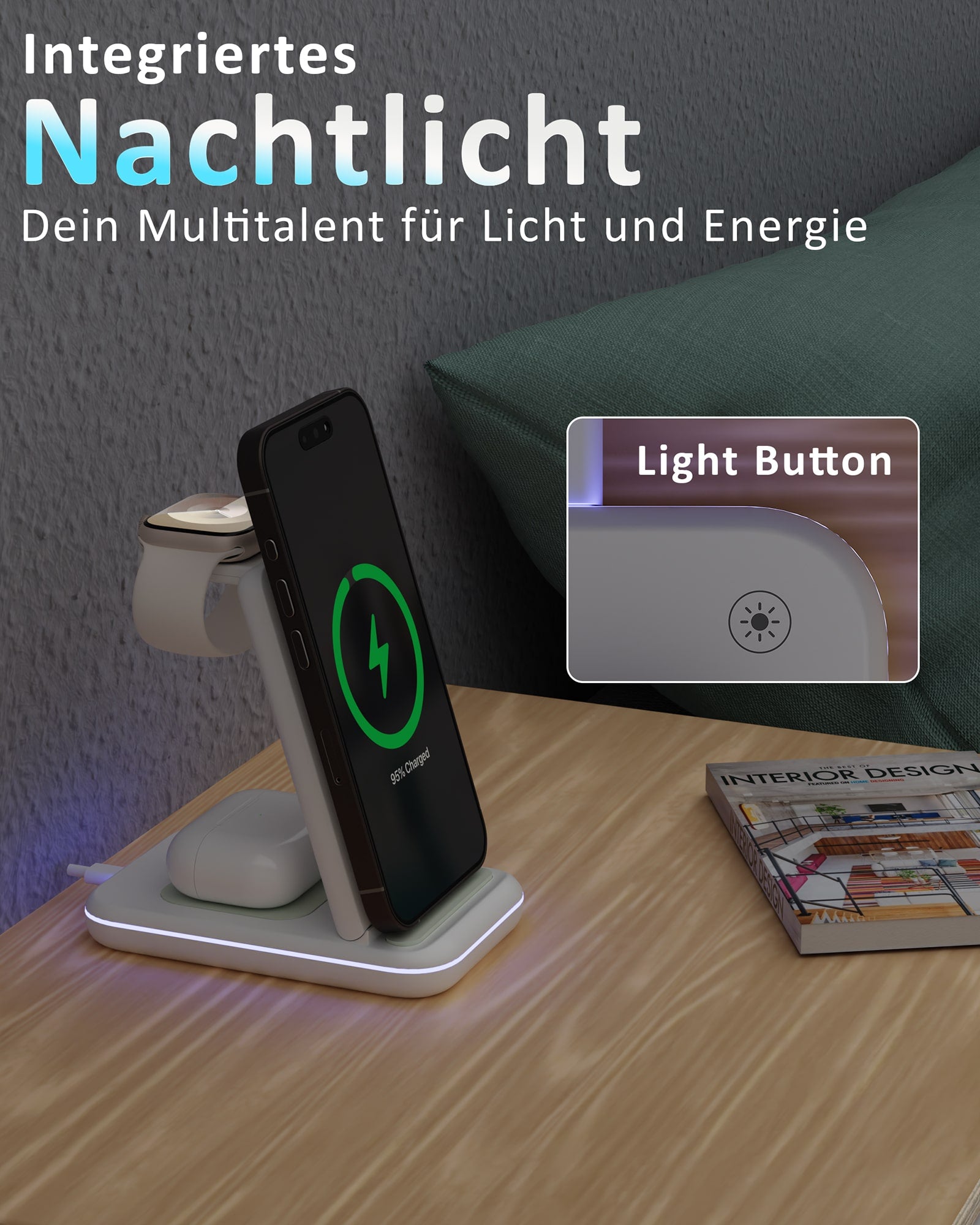3in1 Light PowerBase Charger