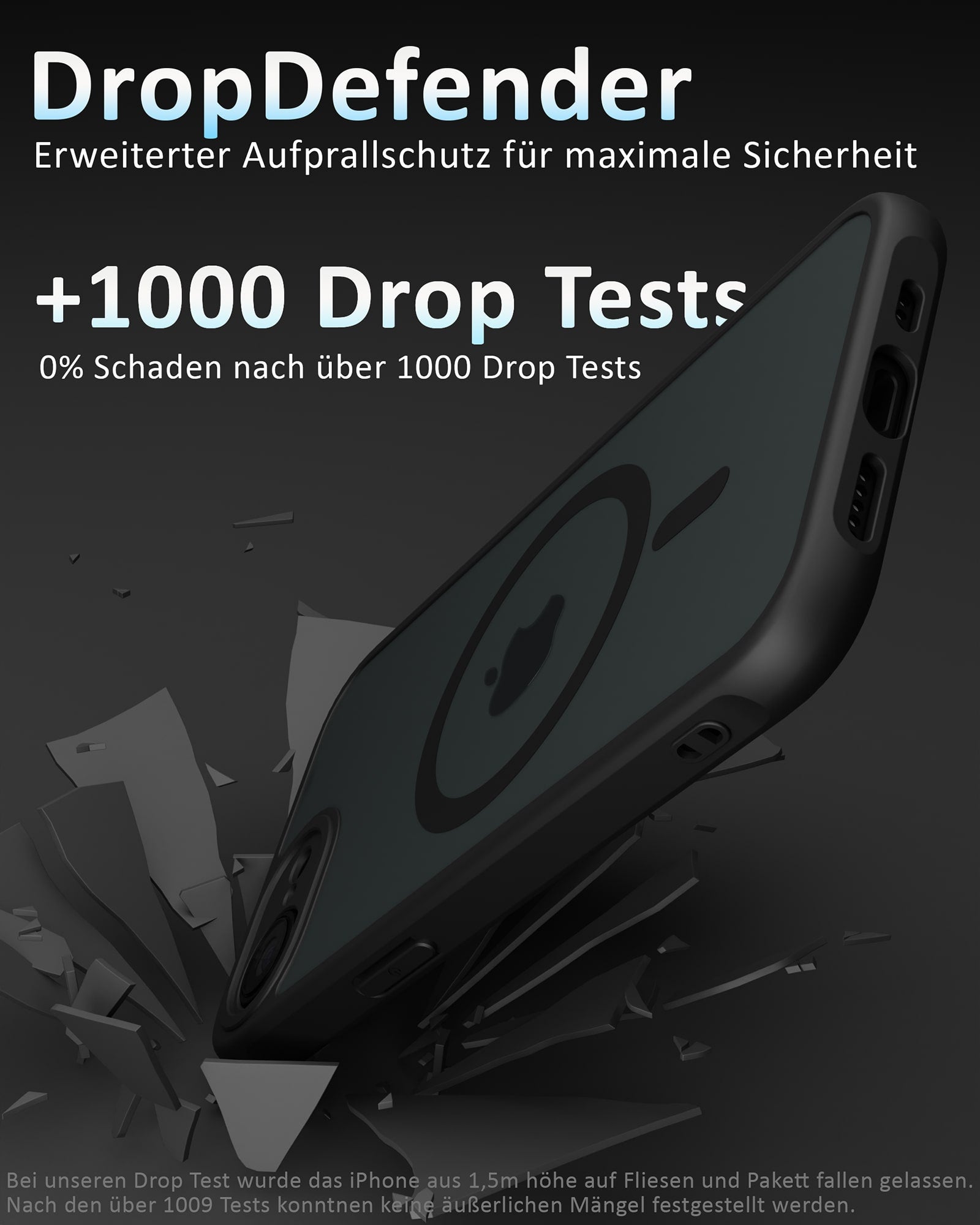 Frosted Black MagSafe Case - für iPhone 16e