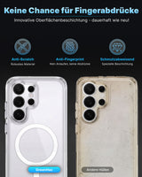 Clear Case con protección de cámara para Samsung serie S26