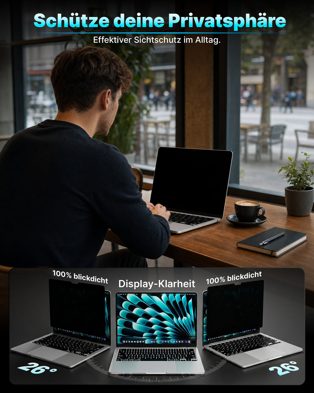 Smartlayer Privacy Folie für MacBooks