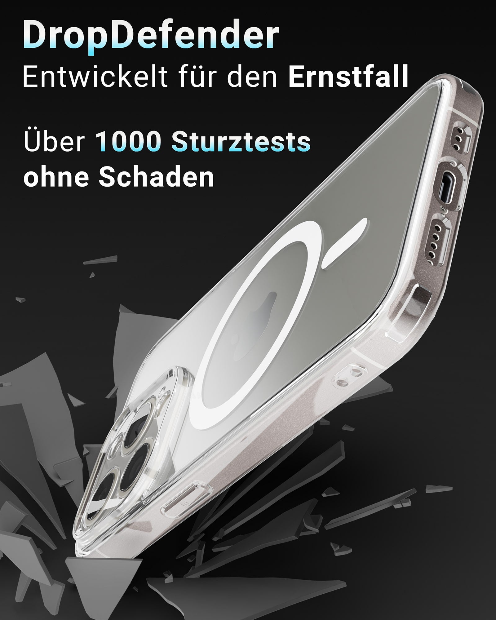 Clear Case Kameraschutz - für iPhone
