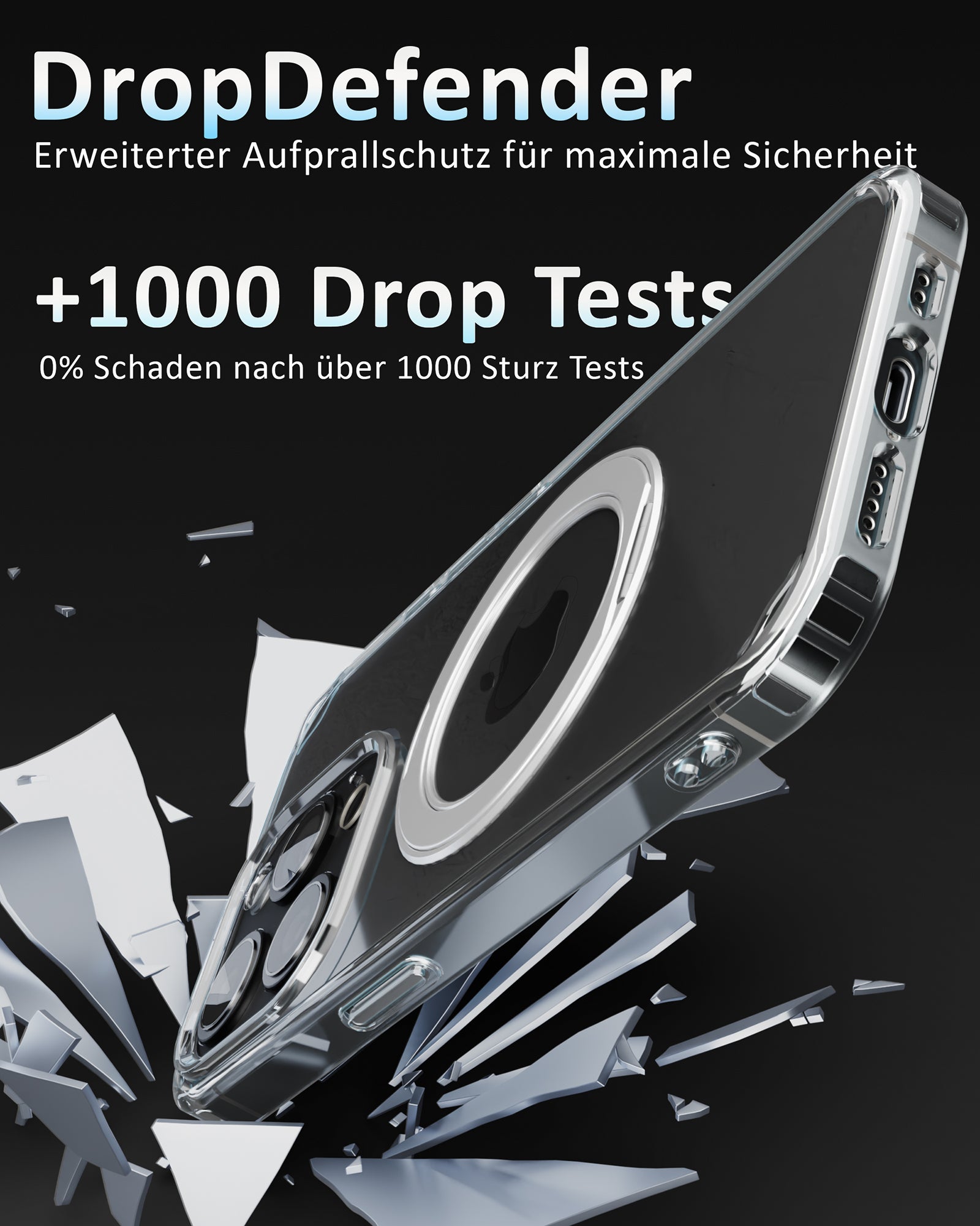 DropDefender Clear Case (Neue Generation)