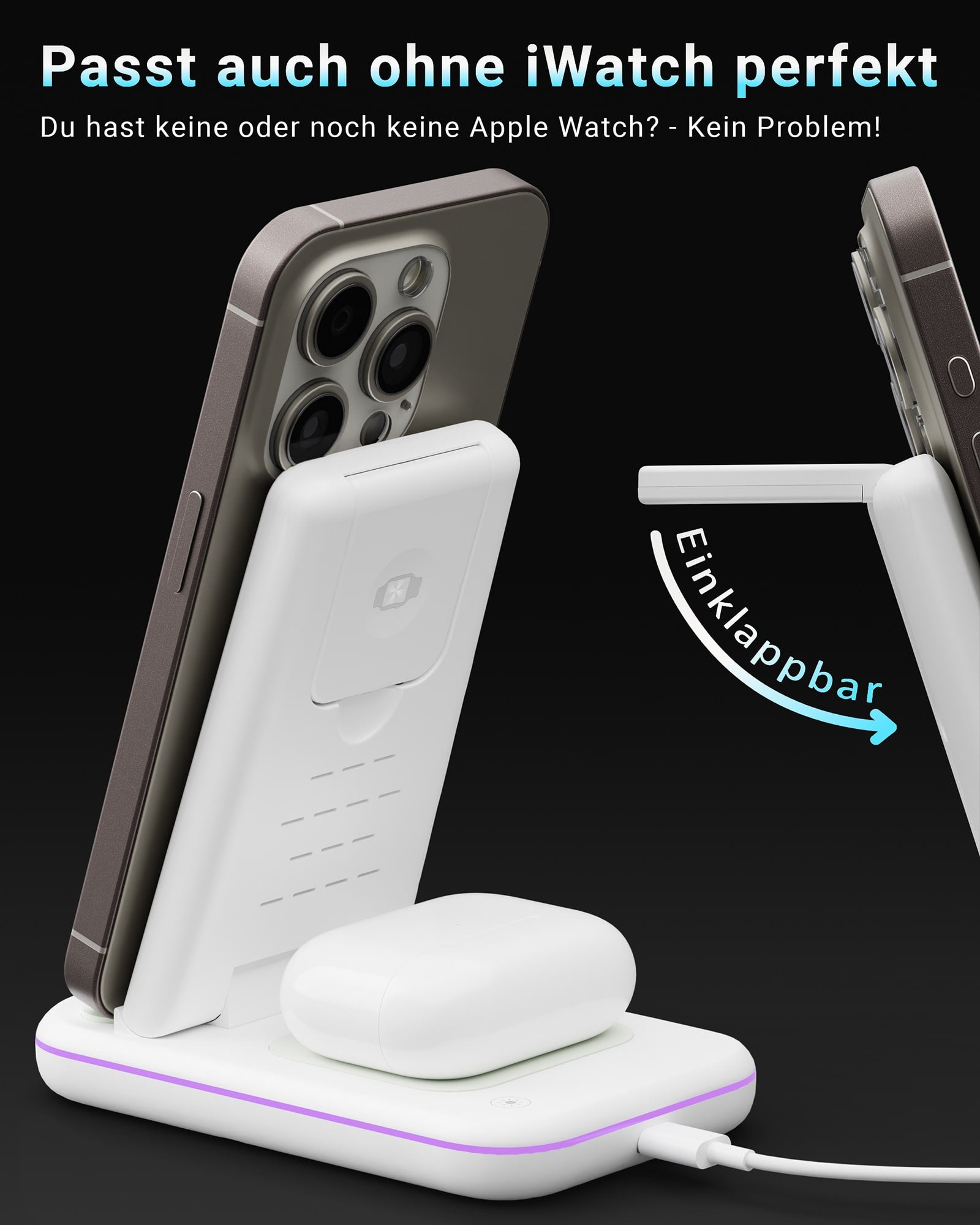 3in1 Light PowerBase Charger
