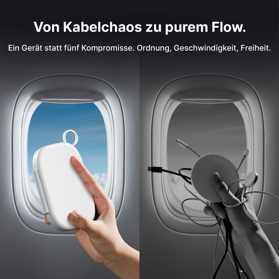 Ein Gerät statt fünf.