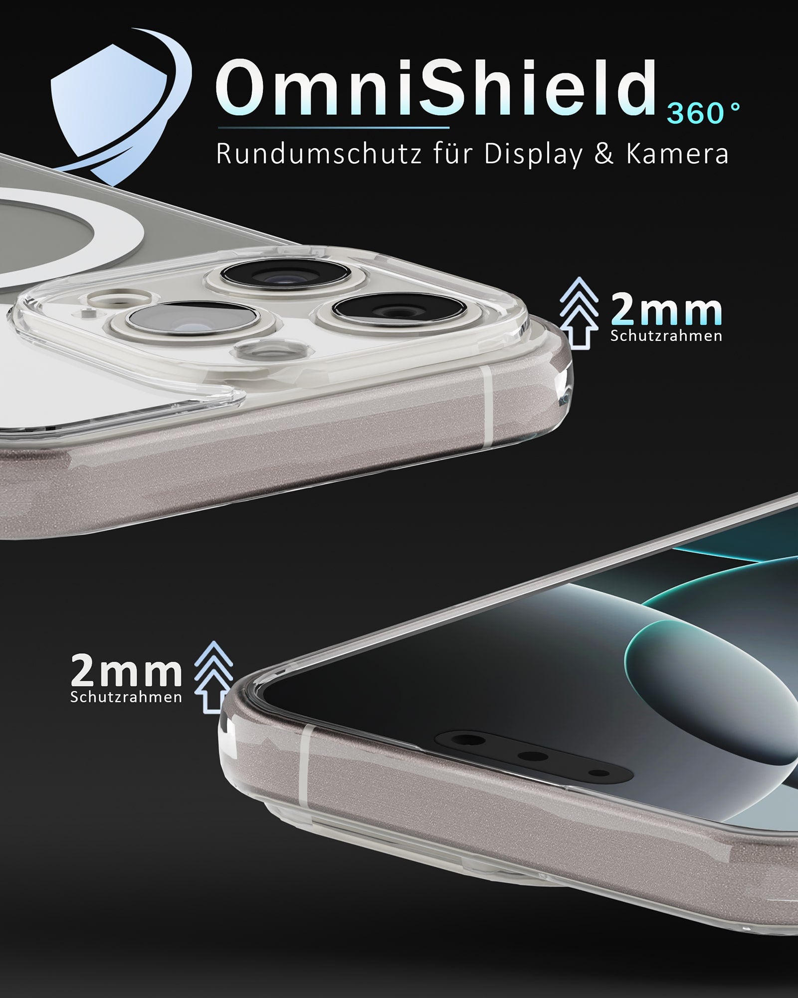 Clear Case Kameraschutz - für iPhone
