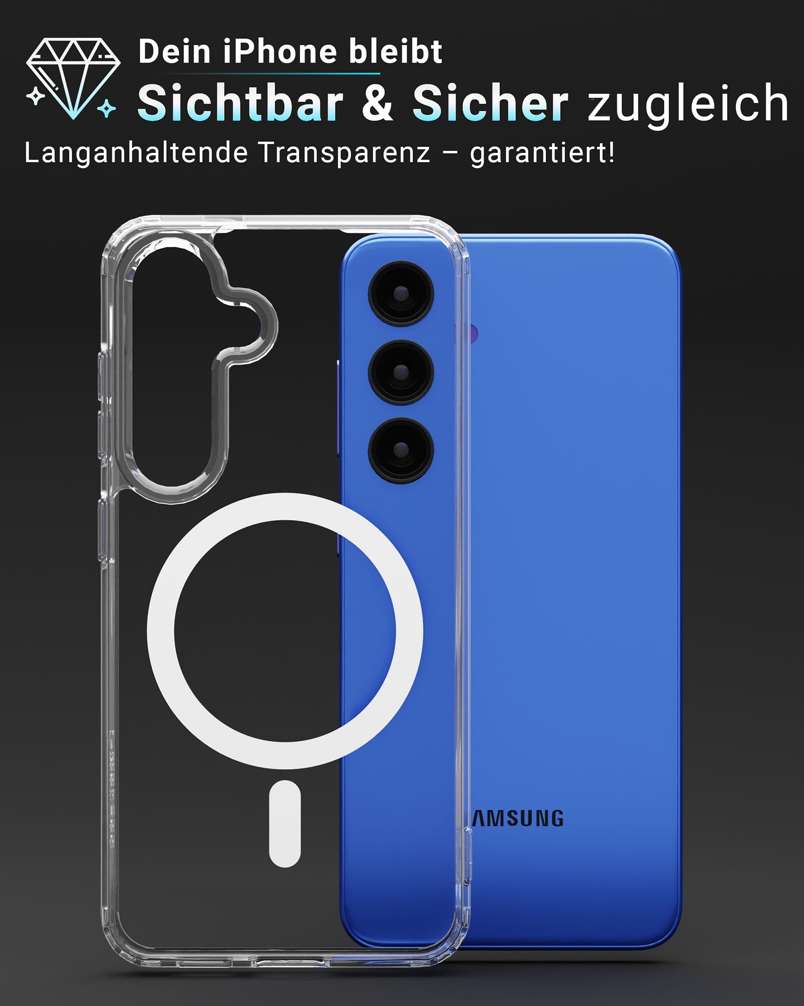 Mag Clear Case - für Samsung Galaxy