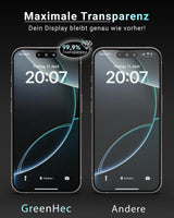 EASY INSTALL Crystal Glass 2er Pack - für iPhone