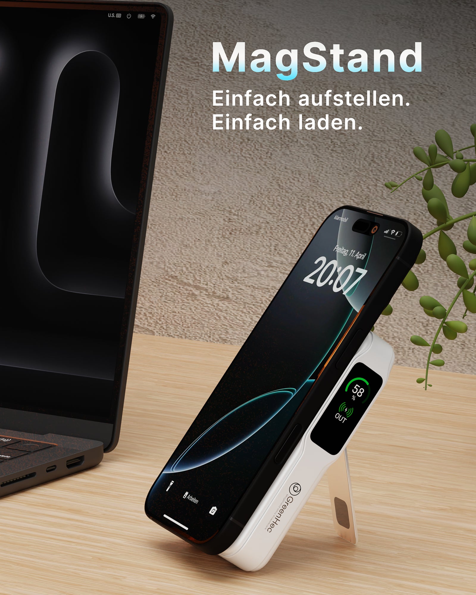 MagStand Ultra Powerbank - 6in1