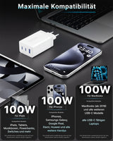 100w Nexus Pro Ladegerät - Schnellladegerät für Labtop, Macbook
