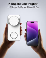 3-in-1 Magnetic PowerBase Travel Charger - Charging Station for iPhone