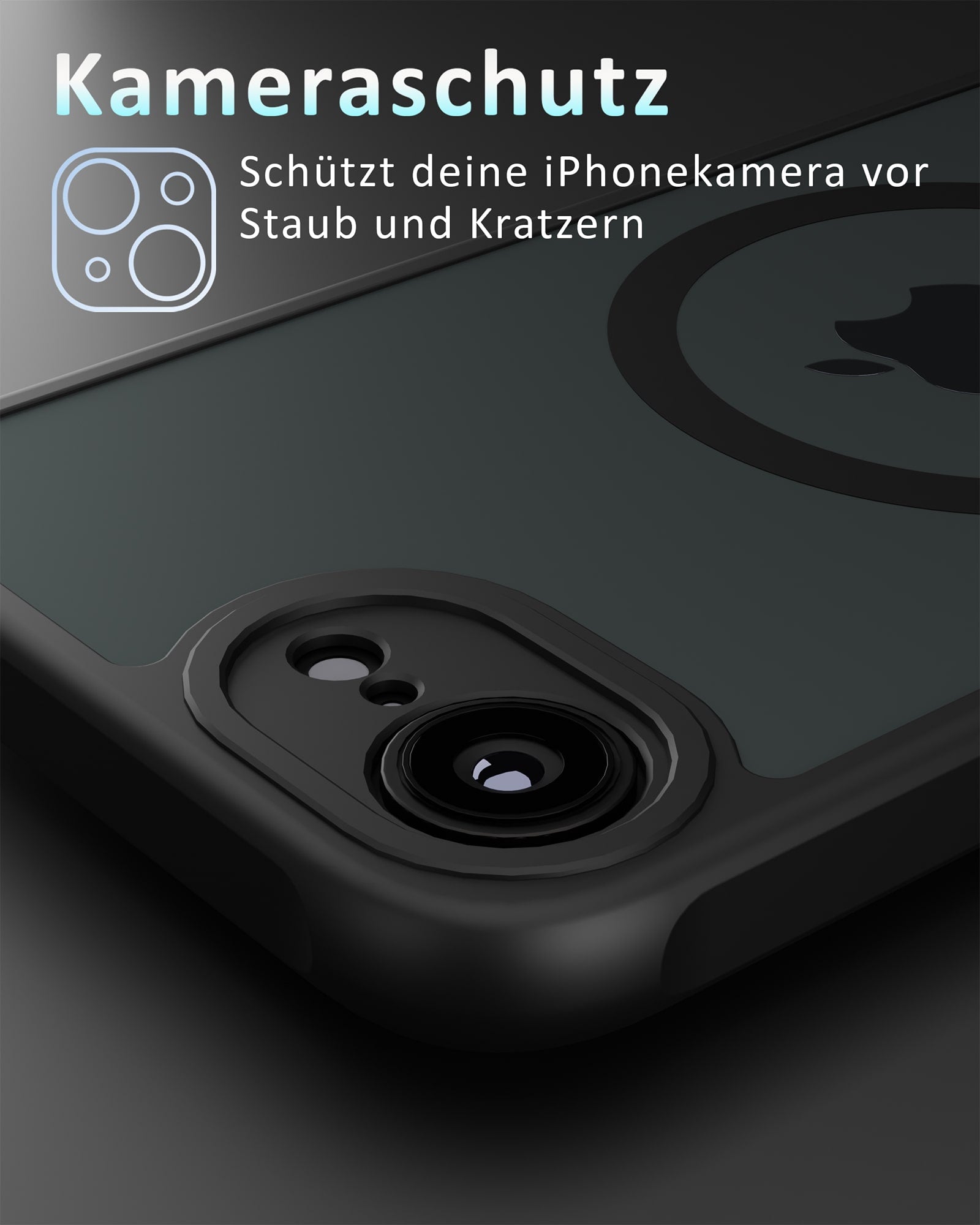 Frosted Black MagSafe Case - für iPhone 16e