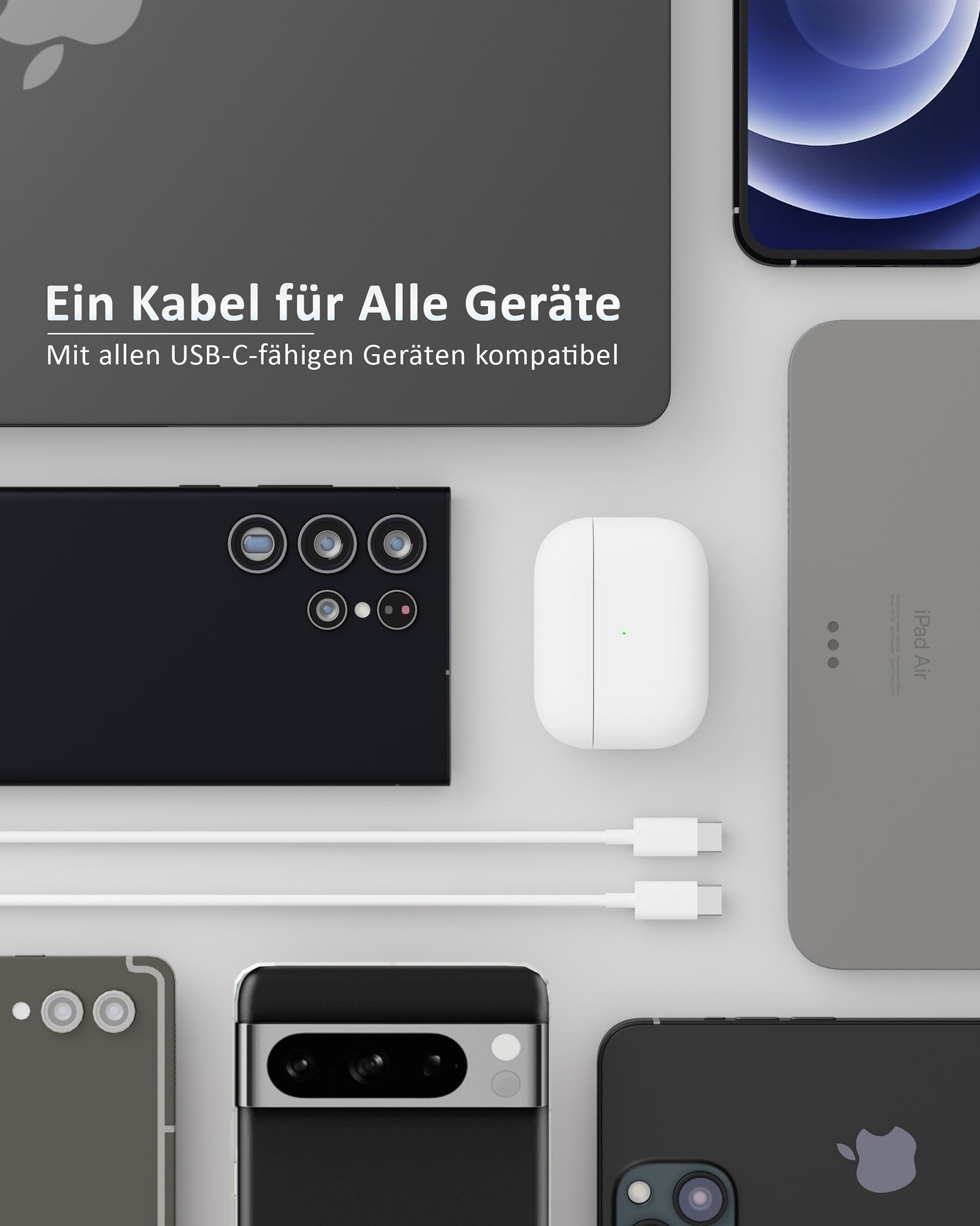 USB-C Ladekabel - 60w Schnelllade Kabel