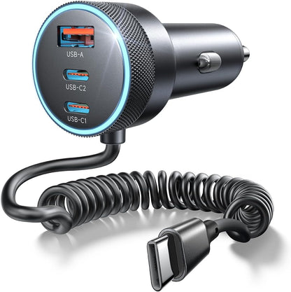LISEN Car Charger with Cables