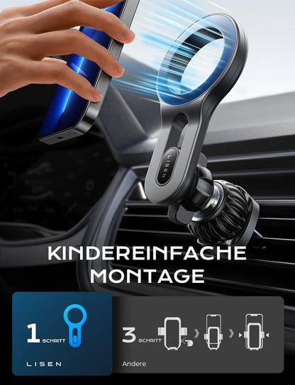 LISEN Magnetic Air Vent Phone Holder
