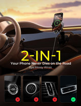 LISEN Clamp Arm Wireless Car Charger