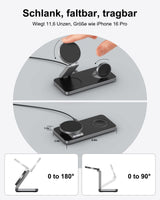 3-in-1 Magnetic PowerBase Travel Charger - Charging Station for iPhone