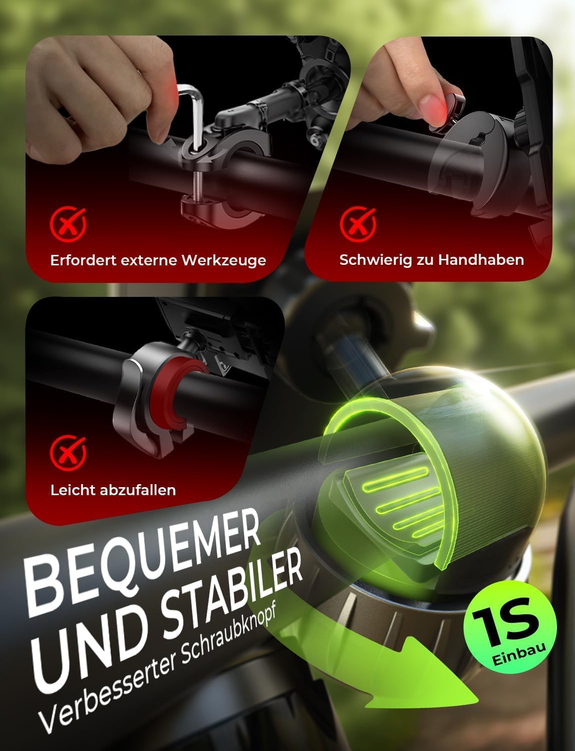 LISEN A701 Motorcycle Phone Holder