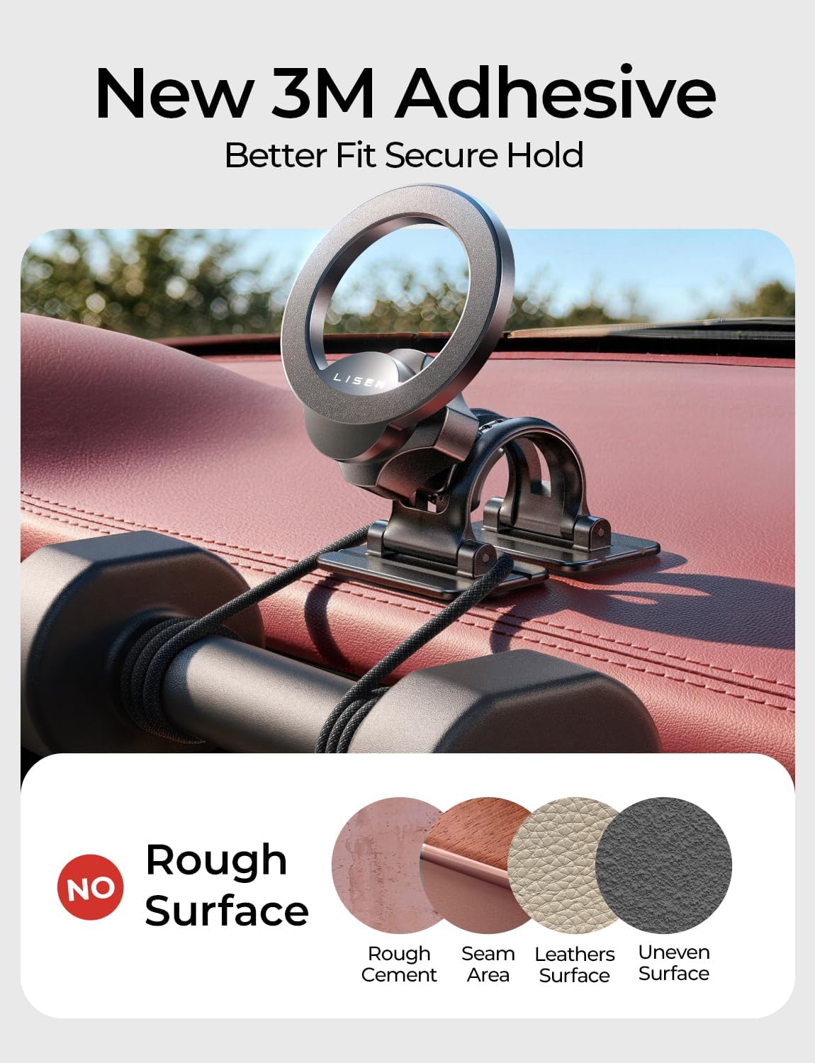 LISEN Magnetic Air Vent Phone Holder