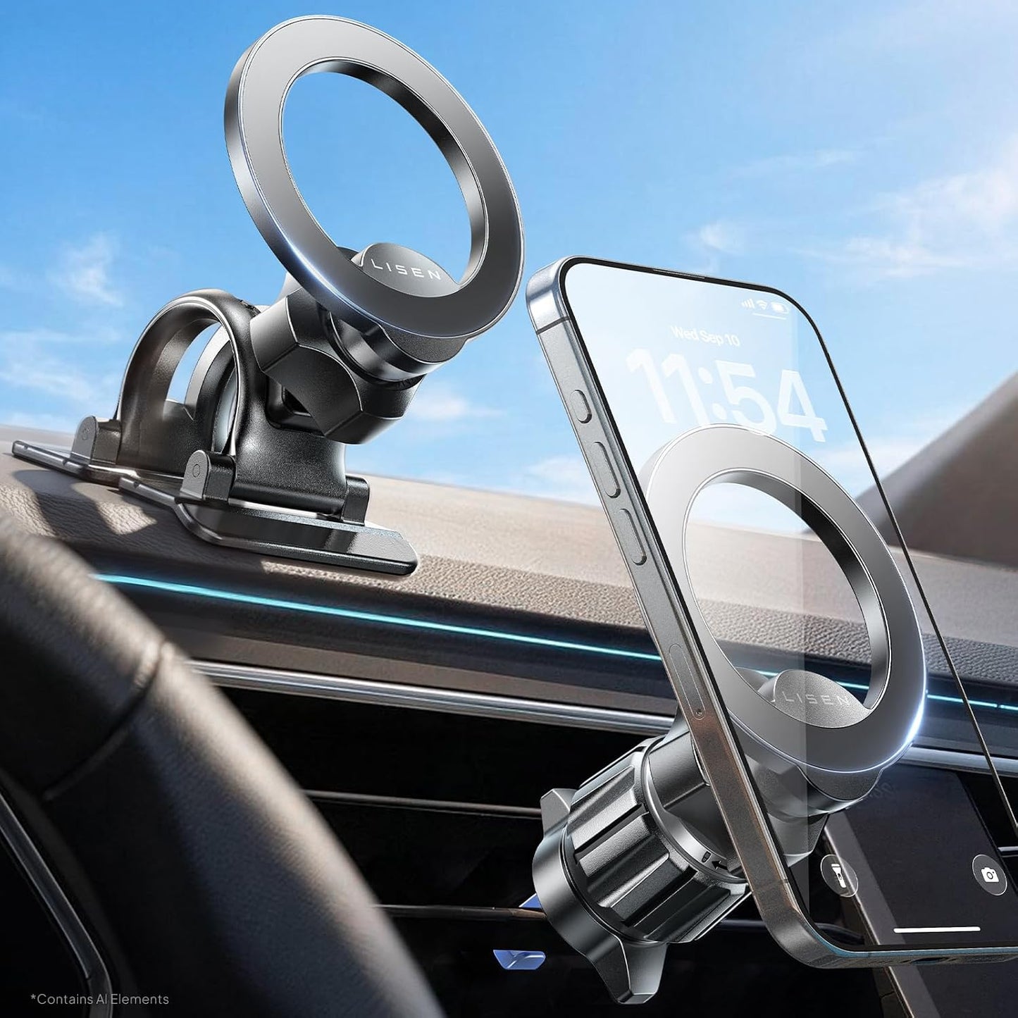 LISEN Magnetic Air Vent Phone Holder