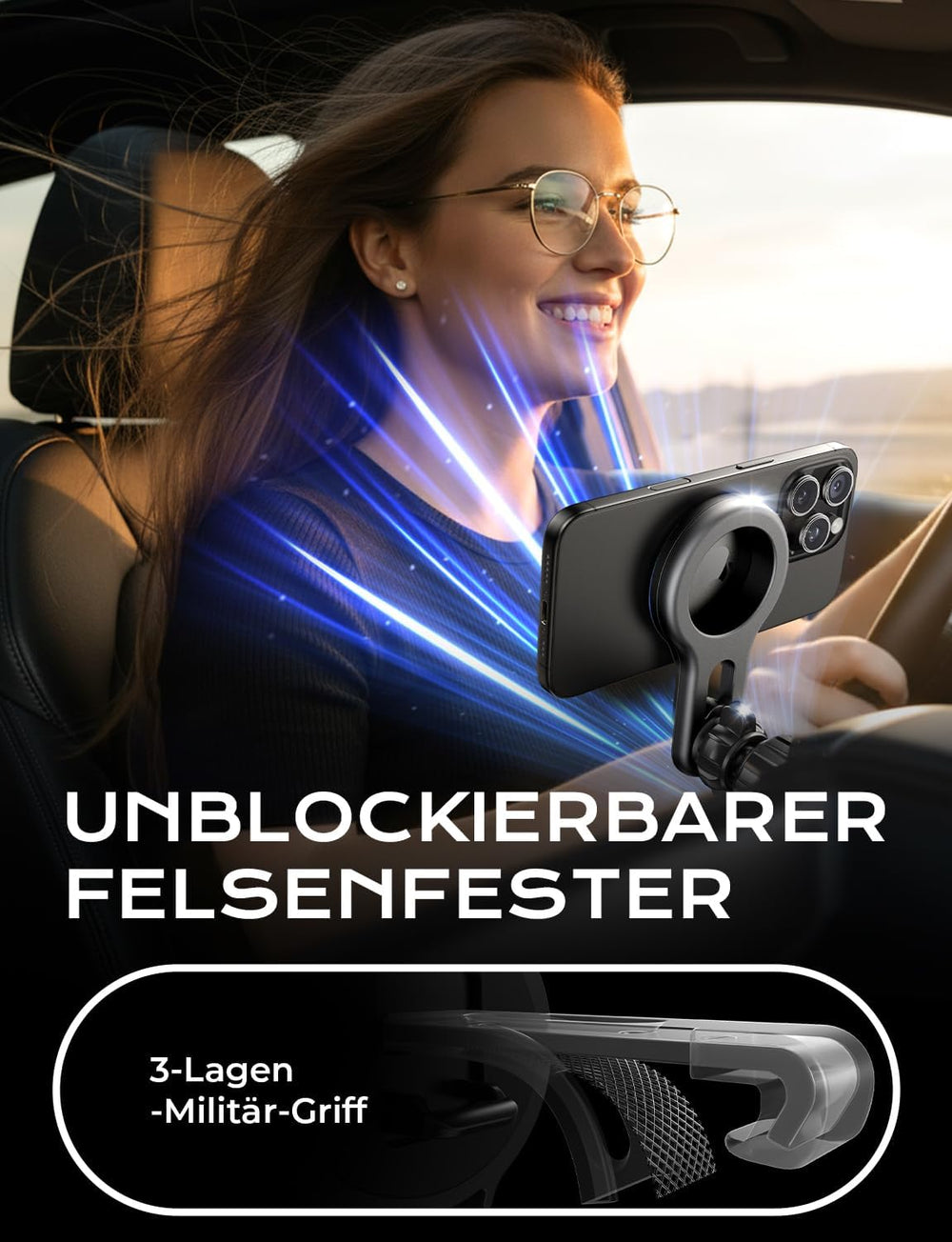 LISEN Magnetic Air Vent Phone Holder