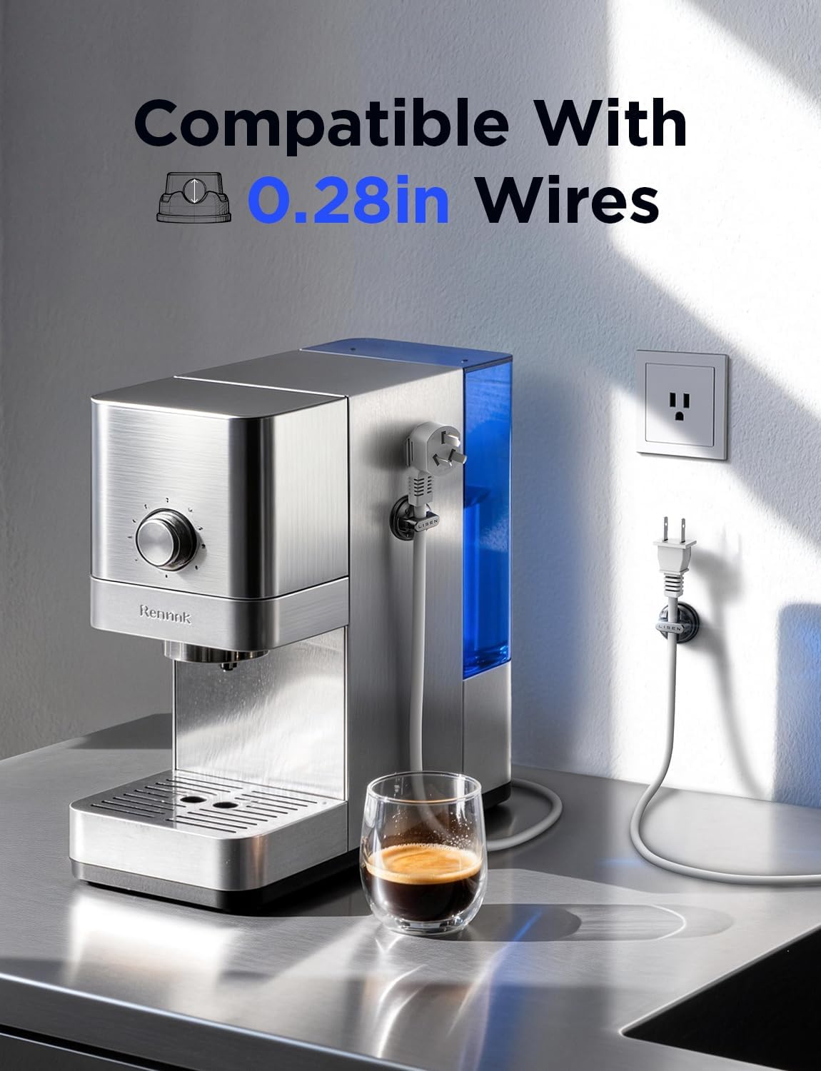 LISEN L123 Magnetic Cable Clips Organizer