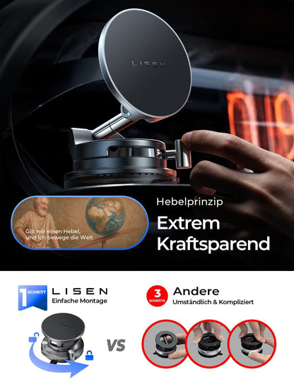 LISEN W608 Pro Qi2.2 Wireless Car Charger