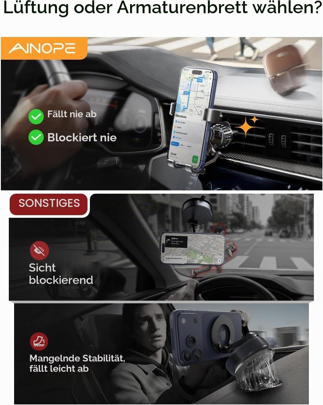 LISEN Air Vent Phone Holder