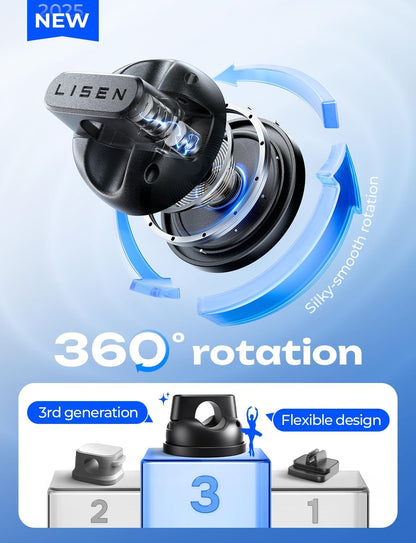LISEN L123 Magnetic Cable Clips Organizer
