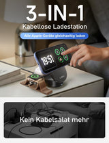 LISEN W121 Qi2.2 3-in-1 Ladestation