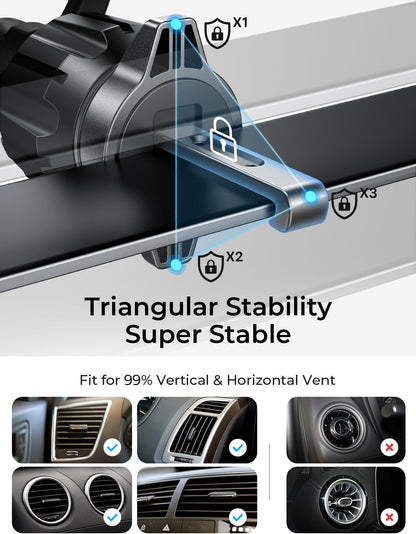 LISEN Magnetic Air Vent Phone Holder