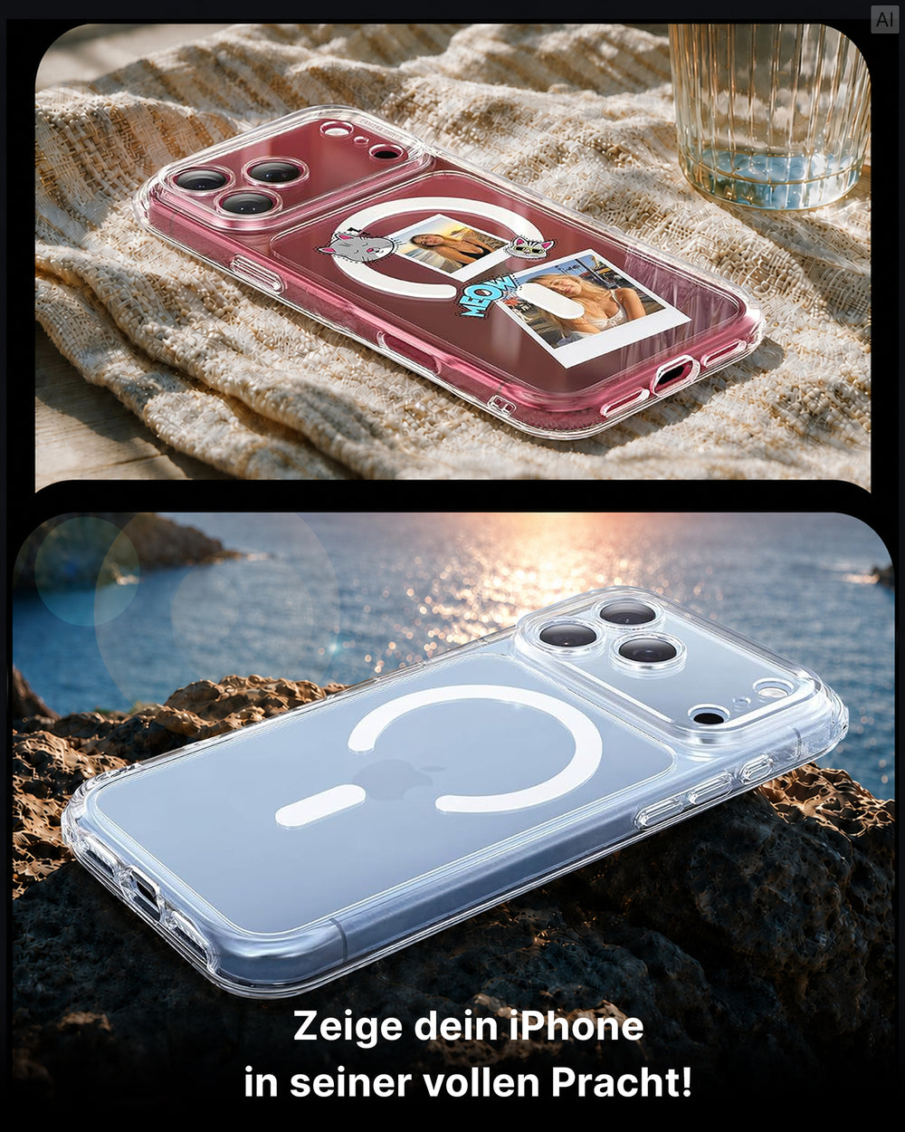 Clear Case Kameraschutz - für iPhone
