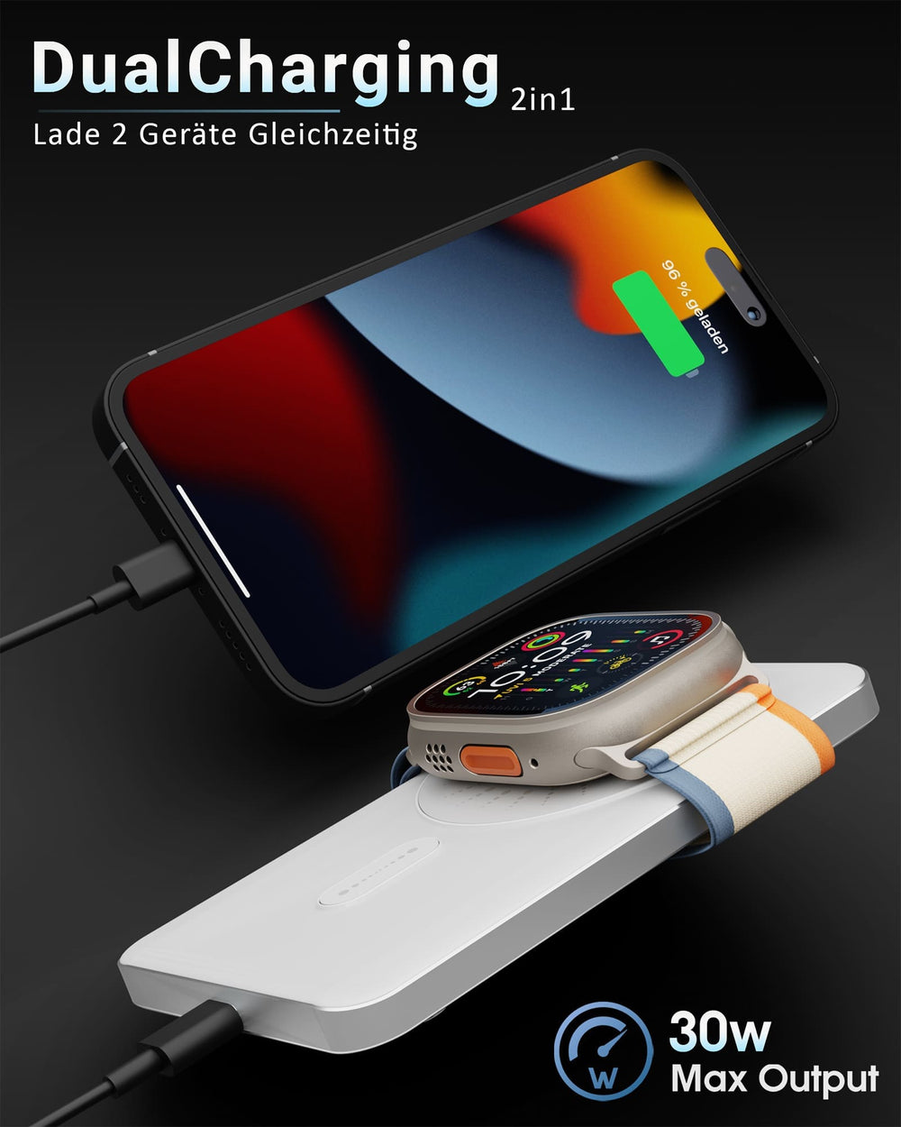 MagSwift Duo Powerbank - MagSafe Wireless Powerbank