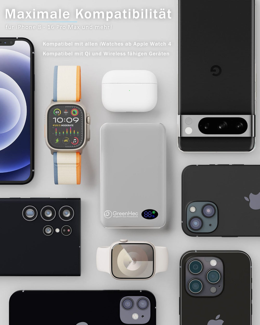 MagSwift Duo Powerbank - MagSafe Wireless Powerbank
