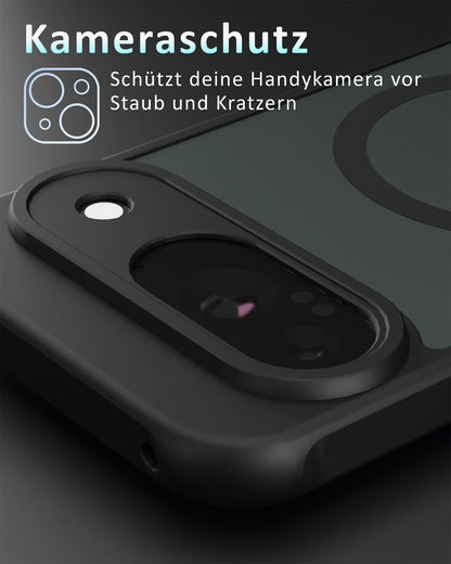 Frosted Black MagSafe Case für Google Pixel