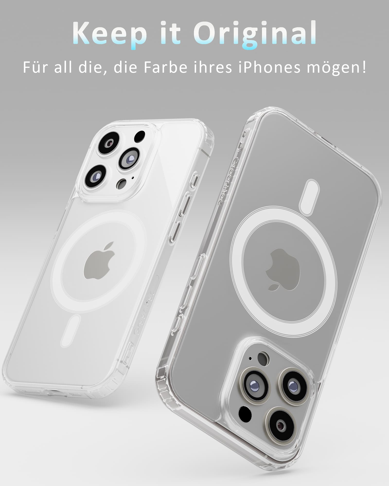 Charge & Protect Bundle - MagSafe Ladegerät + Manget Hülle | für iPhone 16 15 14 13 12 | Wireless Charger Case