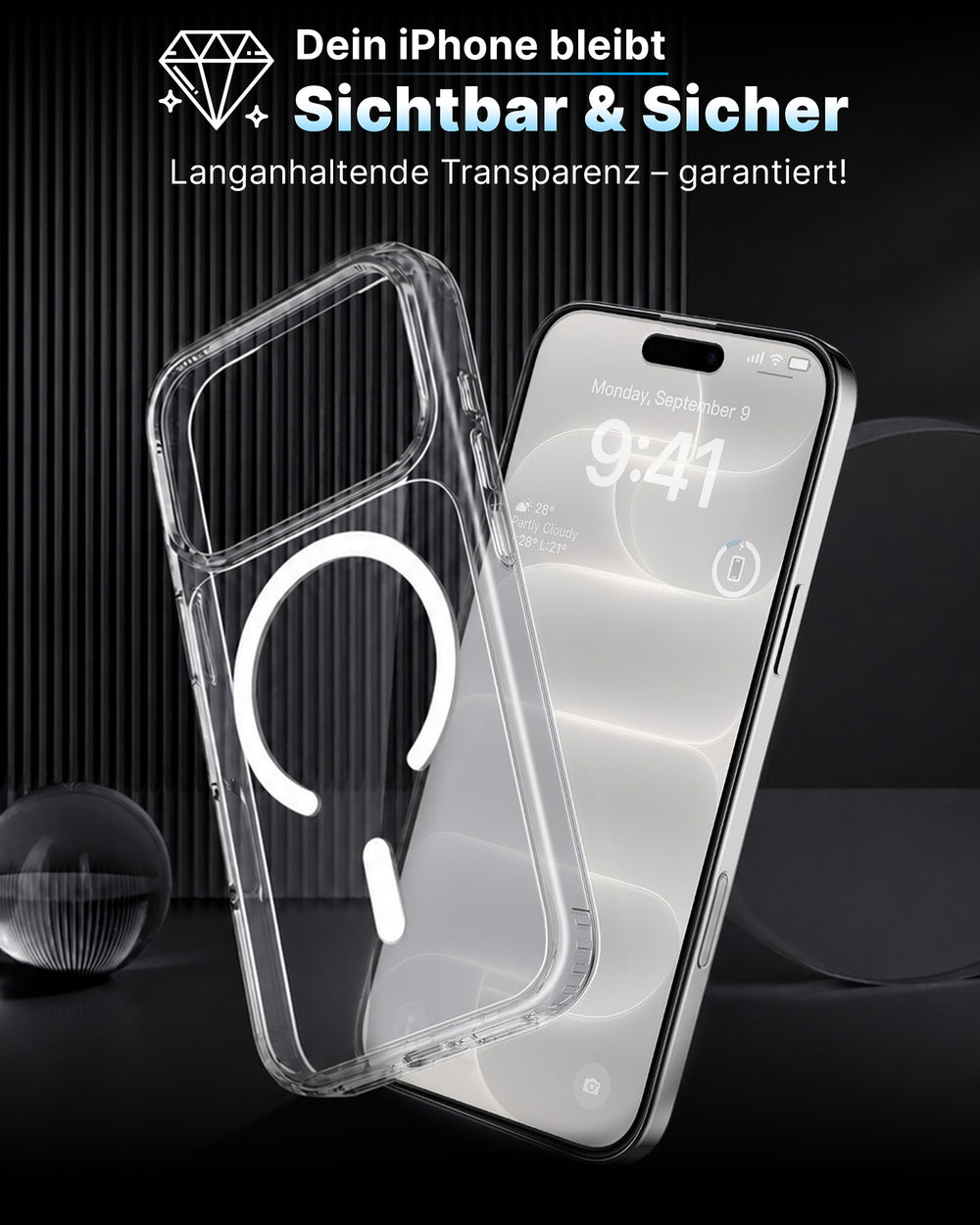 DropDefender Clear Case (Neue Generation)
