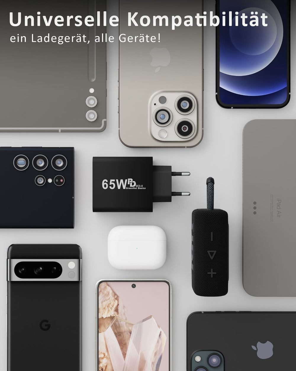 65W Penta Charger