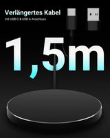 Magnetic MagPad - MagSafe Charger 1.5m Cable